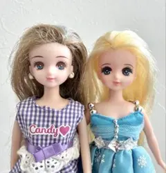 つばさちゃん　みゆちゃん　リカちゃんフレンド 2体セット ドレス付き