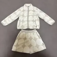 UNIQLO×marimekko フリースセットアップ クリーム系 120cm