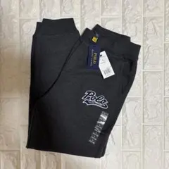 新品タグ付　ポロ　ラルフローレン　ロゴ フリース ジョガー パンツ　Lサイズ
