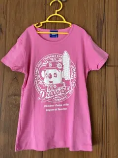 【中日ドラゴンズ】沖縄キャンプ2020 ドラゴンズ Tシャツ ピンク