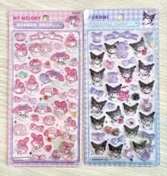 国内正規品　ボンボンドロップシール　サンリオ マイメロディ クロミ
