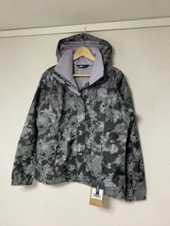 ★海外限定 ノースフェイスマウンテンパーカー　プリント柄М★ウインドブレーカ