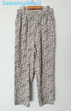 春服☆サマンサモスモス☆花柄パンツ