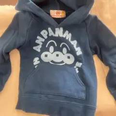 ANPANMAN フード付きトレーナー ネイビー