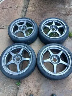 オ*シ様 EMOTION アルミホイール KENDA タイヤセット 17インチ EMOTION アルミホイール KENDA タイヤセット 17インチ 4本セット