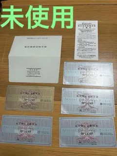 【未使用、送料込】ゼビオ　株主優待券　20%割引券：1枚　10%割引券：4枚のサムネイル