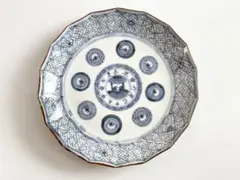 骨董 アンティーク 古伊万里 染付 干支 縁錆 皿 - メルカリ