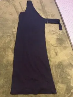 JEANASIS ノースリーブ ロングワンピース Fサイズ ブラック