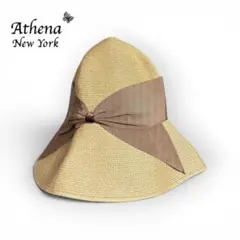 Athena New York 麦わら帽子 ハット タグ付き未使用 - メルカリ