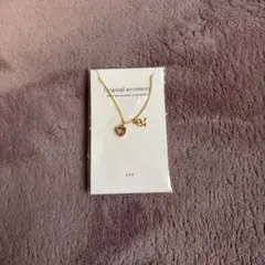 イニシャル（R）ネックレス