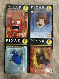 PIXAR ハッピーくじ F賞　フェイスマグネット 4点セットのサムネイル