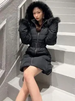 RESEXXY フード付ダウンコート