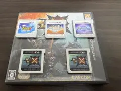 ニンテンドー3DSソフト5本　戦国無双　ポケモン　モンハン　エアポートヒーロー