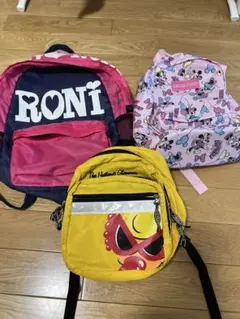 子供リュックまとめ売りバラ売り可保育園 女の子 遠足 RONI.ヒスミニ.ミニー