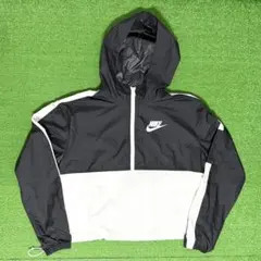 NIKE ナイキ ウインド ジャケット ウーブン コア ジャケット 白黒 S