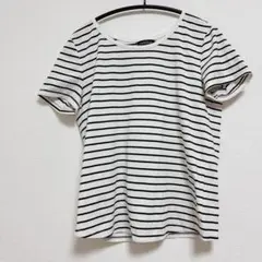 CHIP CLIP ストライプ Tシャツ 〖L〗 ✨新品✨ 白黒 ボーダー