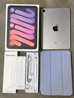 iPad mini（第6世代) WI-FI 64GB フィルム付き ＋おまけ2点