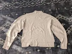 マトンスリーブトップス×スカートニットセットアップ 　rut737