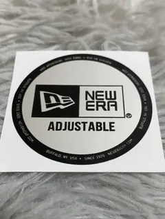 ニューエラ　キャップ　ステッカーシール　ADJUSTABLE