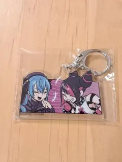 【ホロライブ×スト6】コラボアクリルキーホルダー＆缶バッジセット ホロライブ×スト6】コラボアクリルキーホルダー＆缶バッジセット