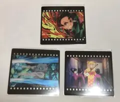 鬼滅の刃　ダイニング　クリアカード　炭治郎　伊之助　善逸　3点