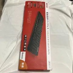 BUFFALO 無線　ワイヤレス　キーボード　黒　ブラック