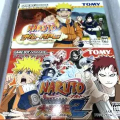 ナルト NARUTO RPG受け継がれし火の意志/最強忍者 大結集2 ソフト2本