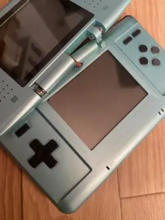 【交渉必須！即購入不可】初代 任天堂 ニンテンドーDS 水色 本体