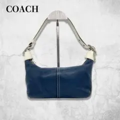 COACH コーチ レザー ワンショルダーバッグ グリーン アクセサリー