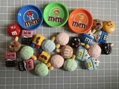 mチョコ　デコパーツ　まとめ売り