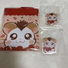 とっとこハム太郎　アクリルスタンド　巾着　トンガリくん　ダイソー　セリア