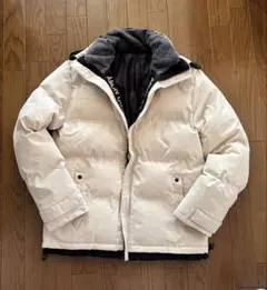 【最終値下げ！半額年末セール 本日最終日!】未使用ダウンジャケット　アイボリー