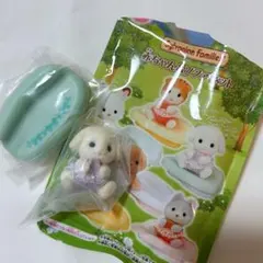 실바니안 패밀리 赤ちゃん＆ソファセット フローラウサギの赤ちゃん