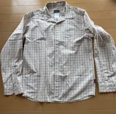 patagonia チェック柄 長袖シャツ