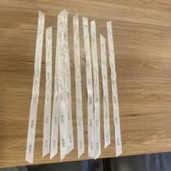 Dior ホワイトサテンリボン 10本セット