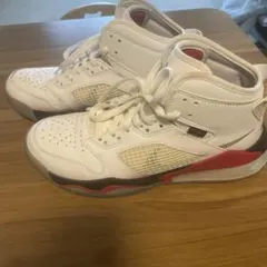 Jordan ハイカットスニーカー ホワイト/レッド