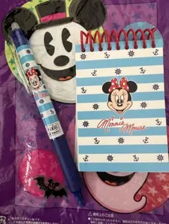 ミニーマウス ボールペン メモ張