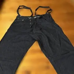 Johnbull サスペンダー付きデニムパンツのサムネイル