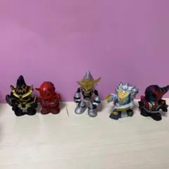 仮面ライダー フィギュア レトロ　レア　モモタロス　鎧武の極アームズ　レオゾディ