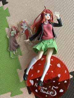 五等分の花嫁　中野五月　フィギュア　アクリルスタンドセット