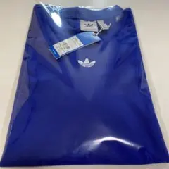 3月限定【新品未使用】アディダス オリジナルス半袖Tシャツ青 ブルー