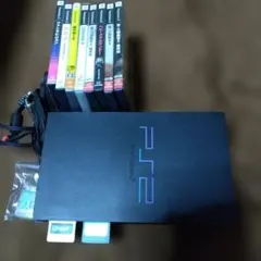 PlayStation 2 本体 + ゲームソフト8本セット