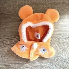 ディズニーストア シークレットポンチョ オレンジ
