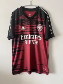 アーセナル adidas 半袖シャツ エミレーツ adidas アーセナル トレーニングシャツ 半袖 ネイビー Emirates - メルカリ
