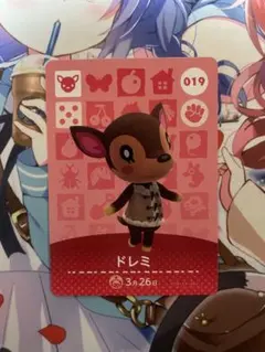 amiiboカード第1弾 019 ドレミ　あつまれどうぶつの森