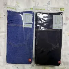 新品！ UNIQLO ユニクロ　10分丈　デニムレギンスパンツ
