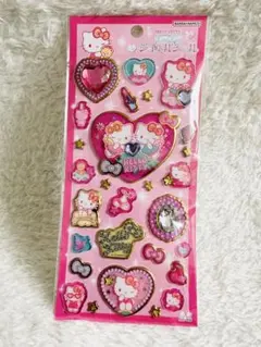 ☆サンリオハローキティ キラキラジュエルシール☆【新品】☆サンスター文具☆品薄☆