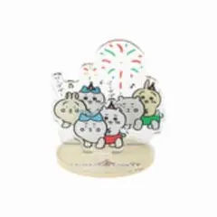 ちいかわらんど レイヤーアクリルスタンド ゴウンゴウン　ぴーぽぽ　セット