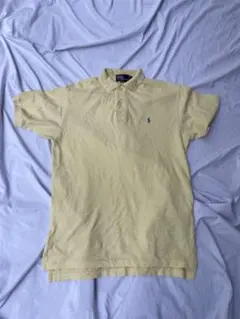 80s 90s ラルフローレン ポロシャツ カナダ製 企業ロゴ入り US古着