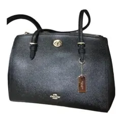 美品☆COACH コーチ 袋付き ハンドバッグ ショルダーバッグ